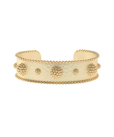 Gold Dotted Cuff