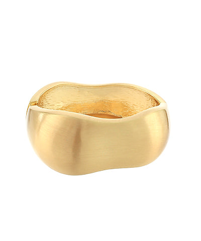 Brushed Gold Hinge Bracelet