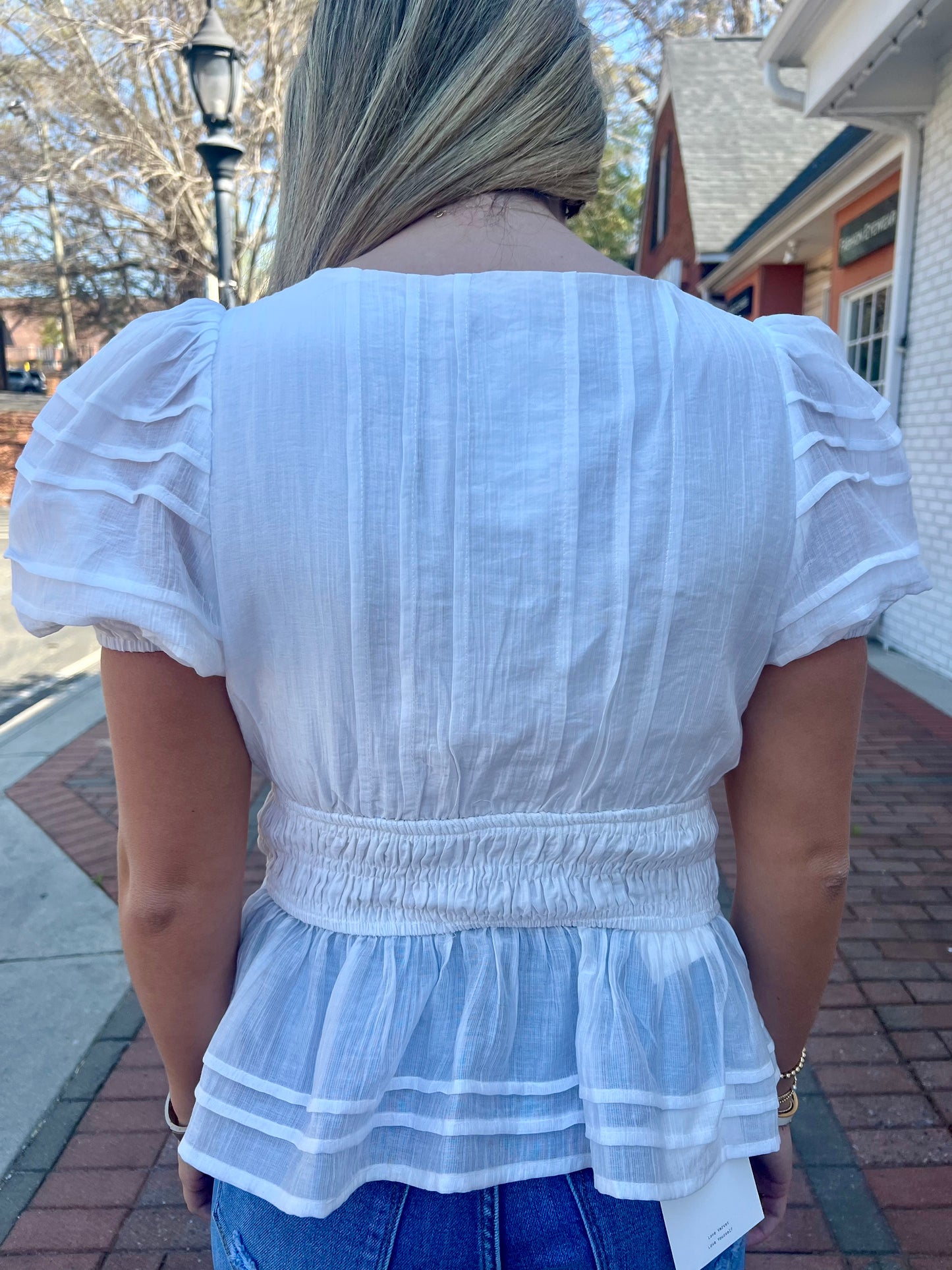 Whitney Puff Sleeve Top