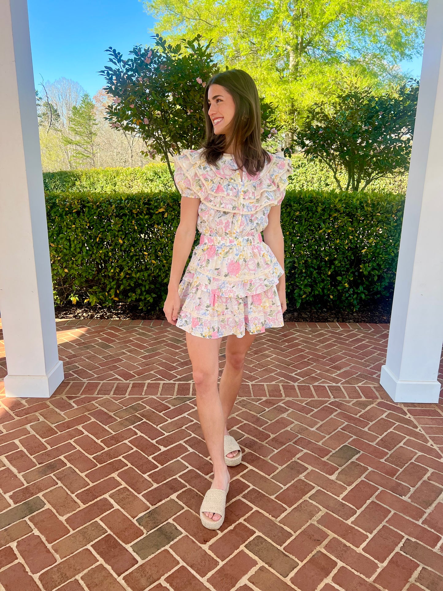 Pastel Petals Dress