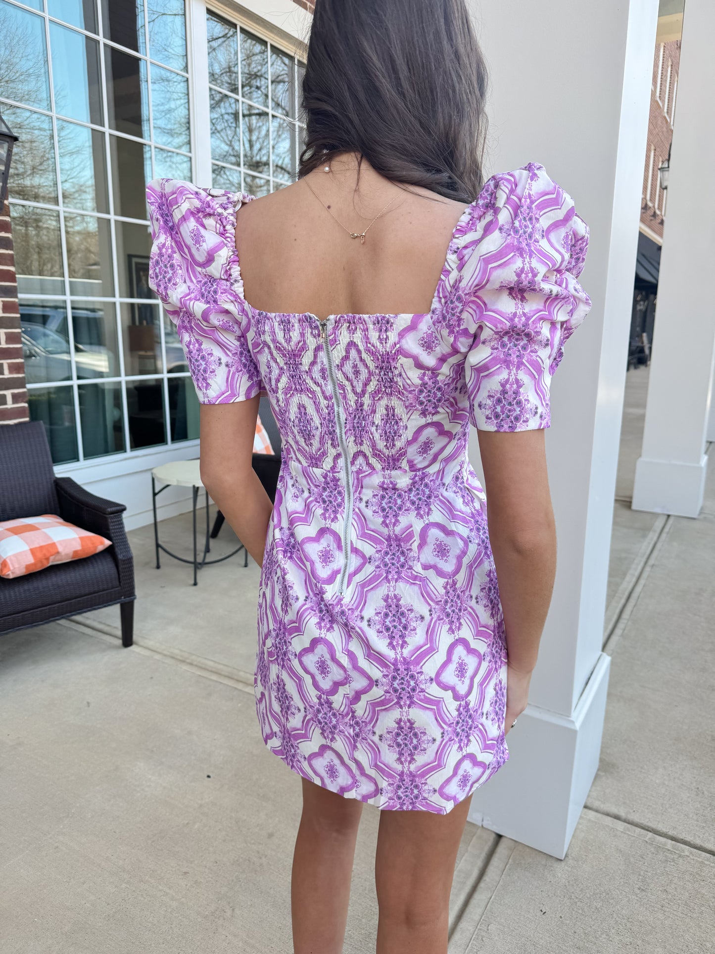 Gia Geometric Dress