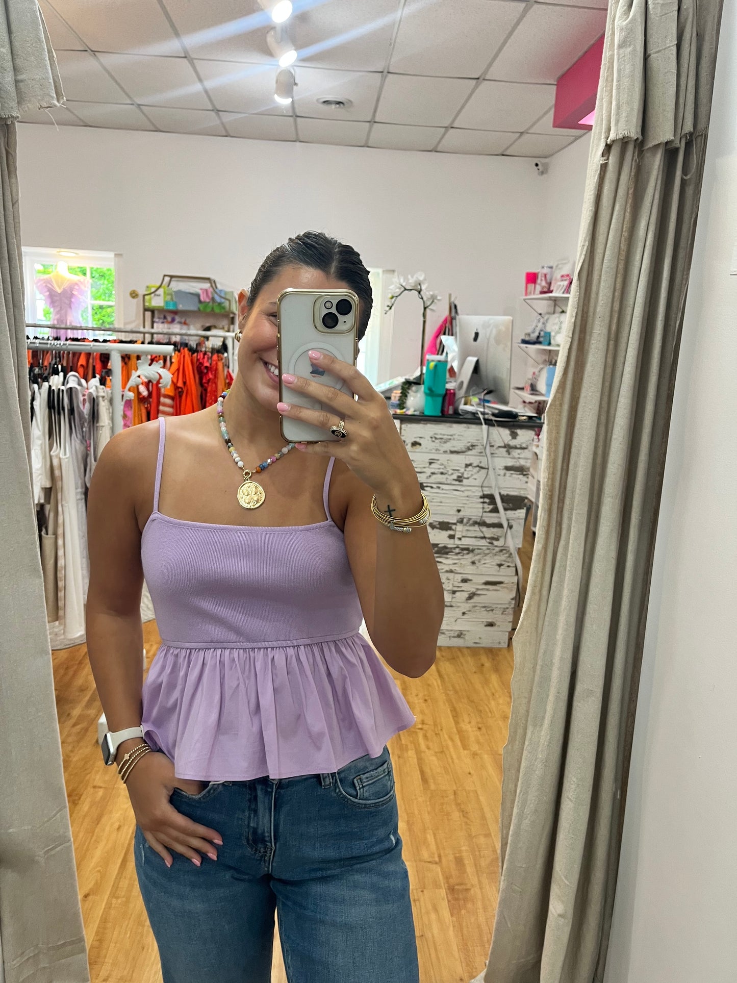 Lucy Lavender Tank