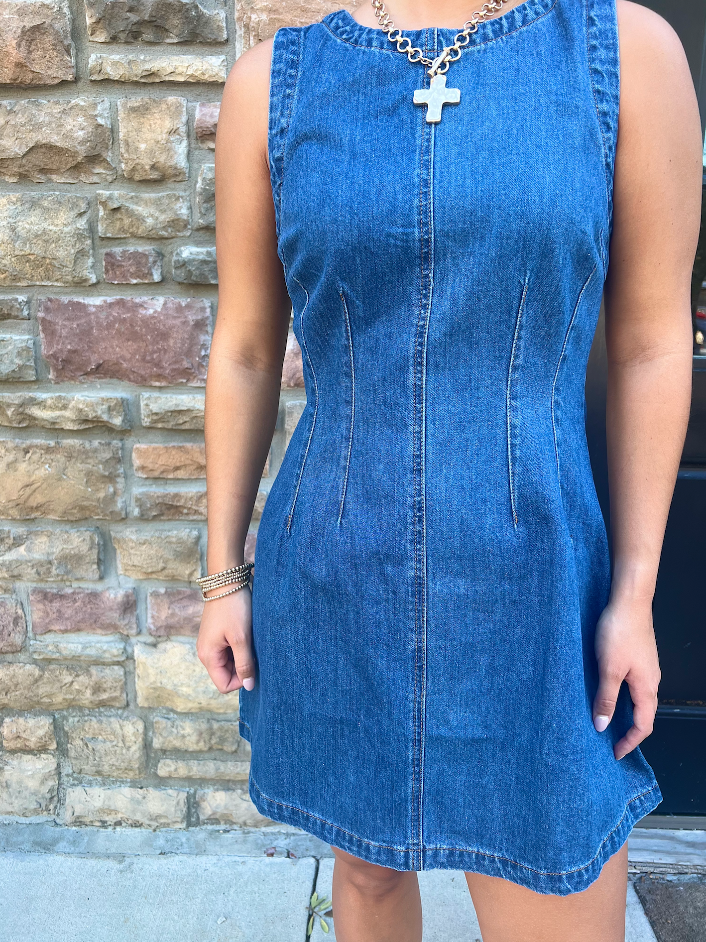 Denim Mini Dress