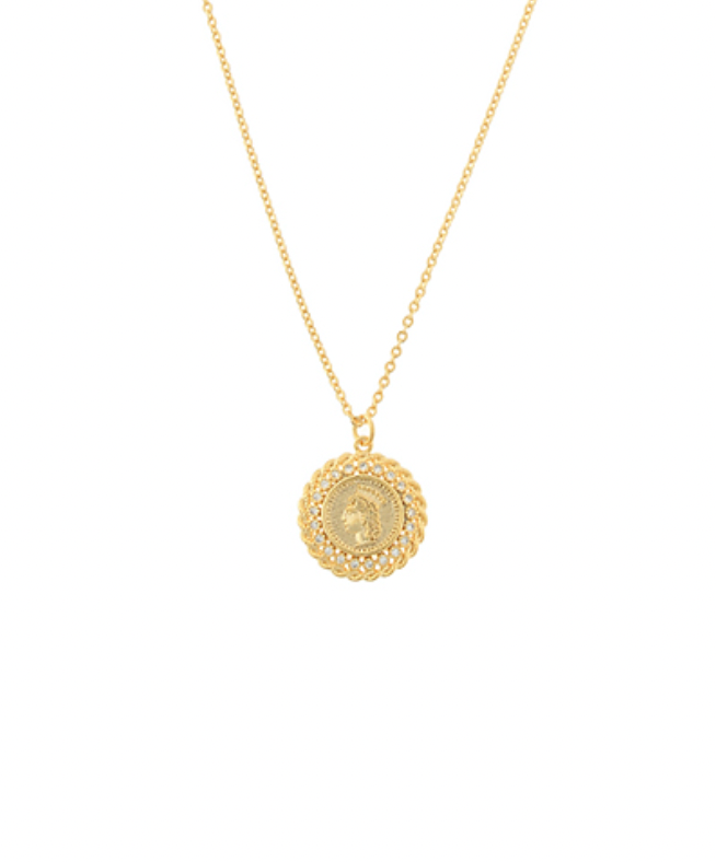 Golden Coin Necklace