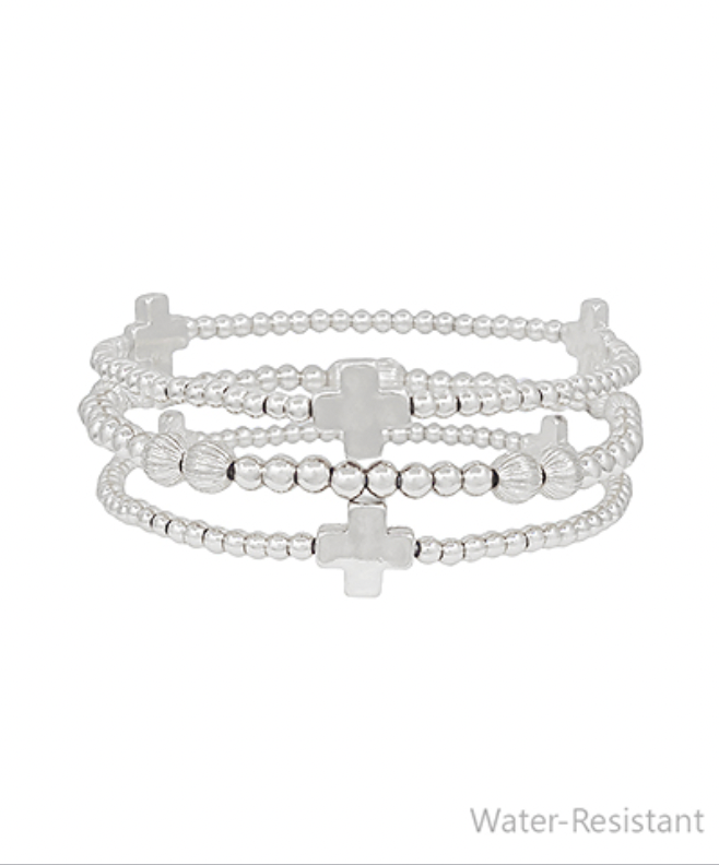 Sundays Bracelet Set - Silver