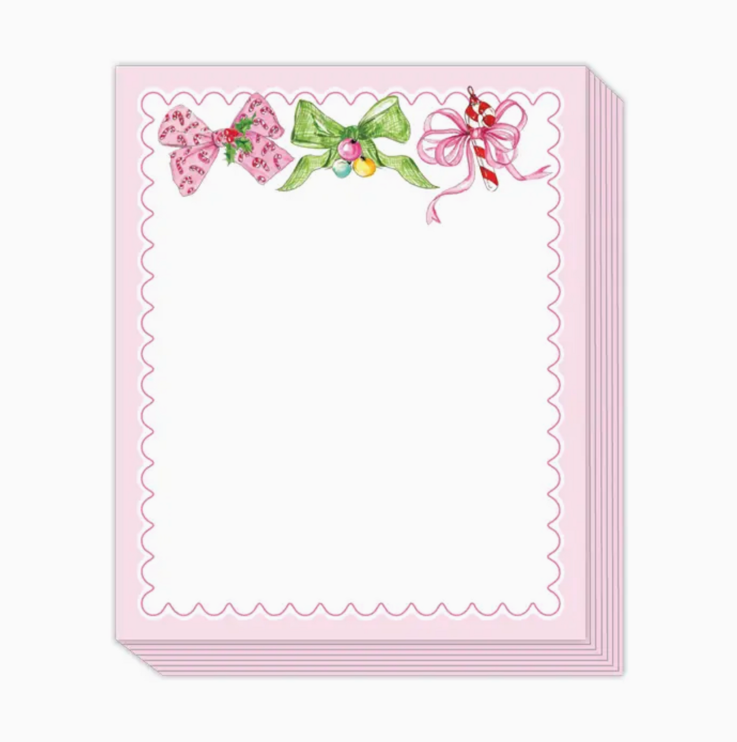 Christmas Bows Notepad
