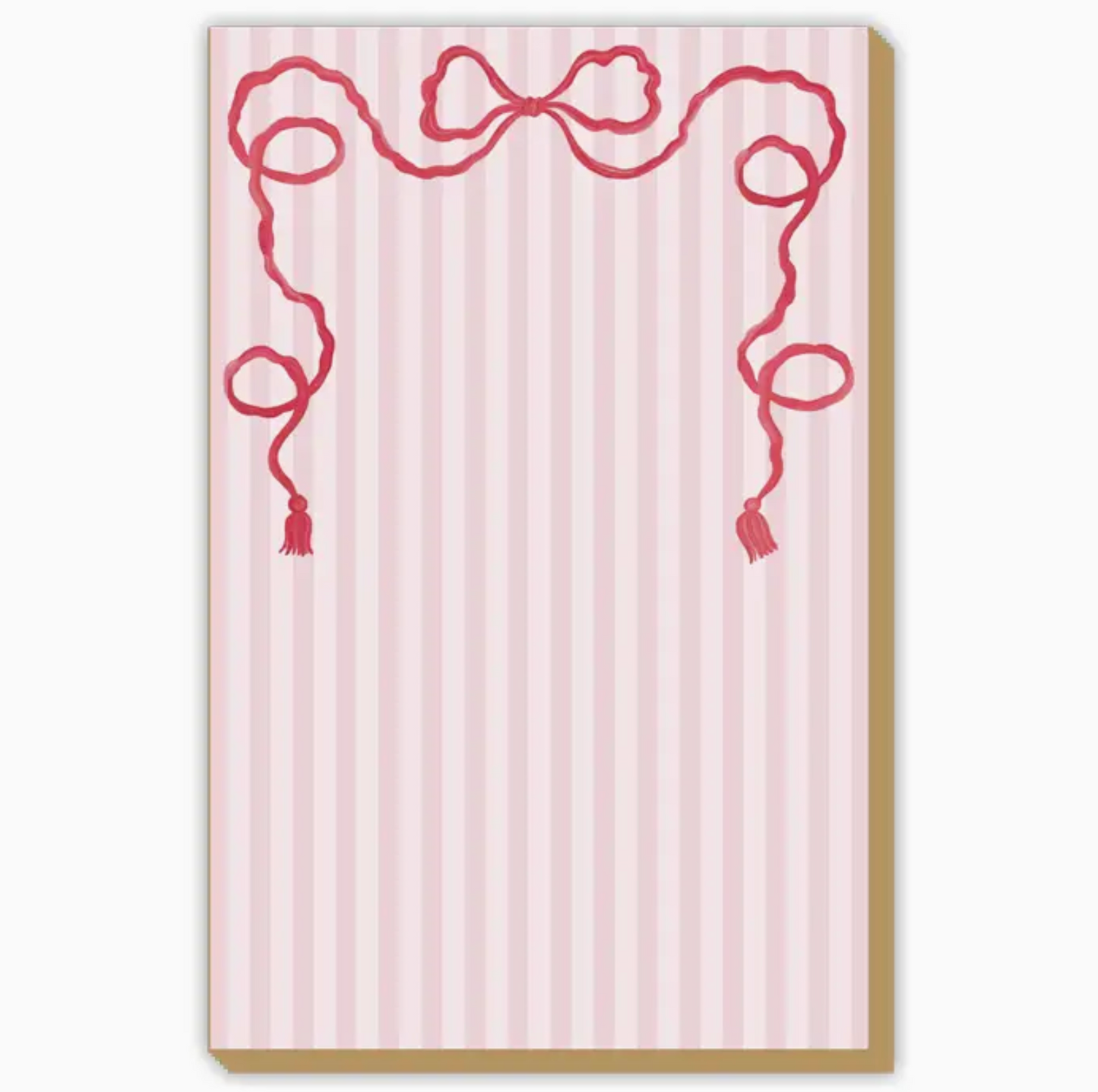 Christmas Stripes Notepad