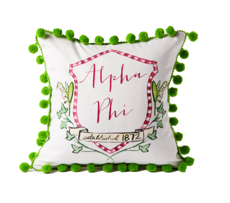 Pom Pom Sorority Pillow