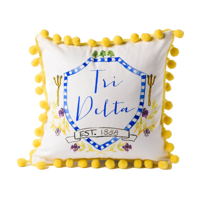 Pom Pom Sorority Pillow