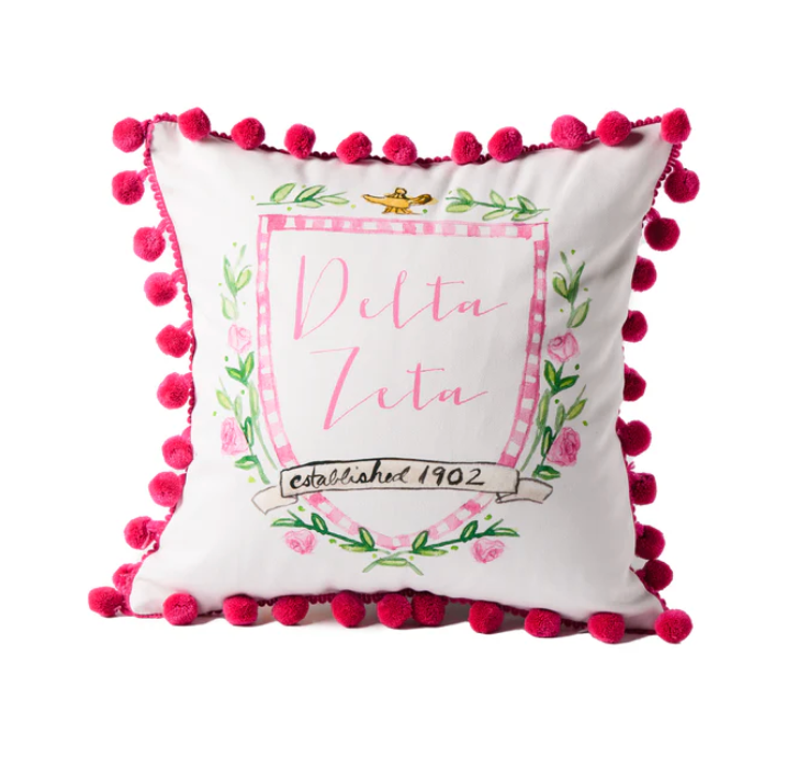 Pom Pom Sorority Pillow