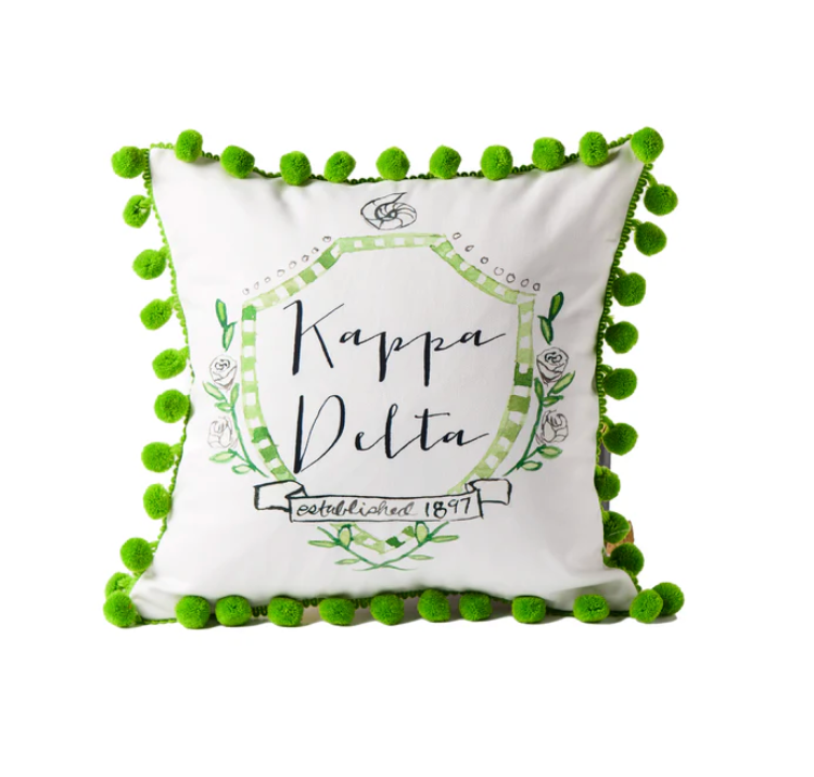 Pom Pom Sorority Pillow