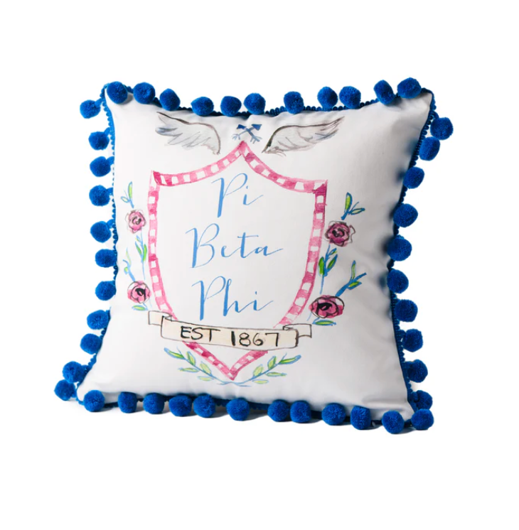 Pom Pom Sorority Pillow