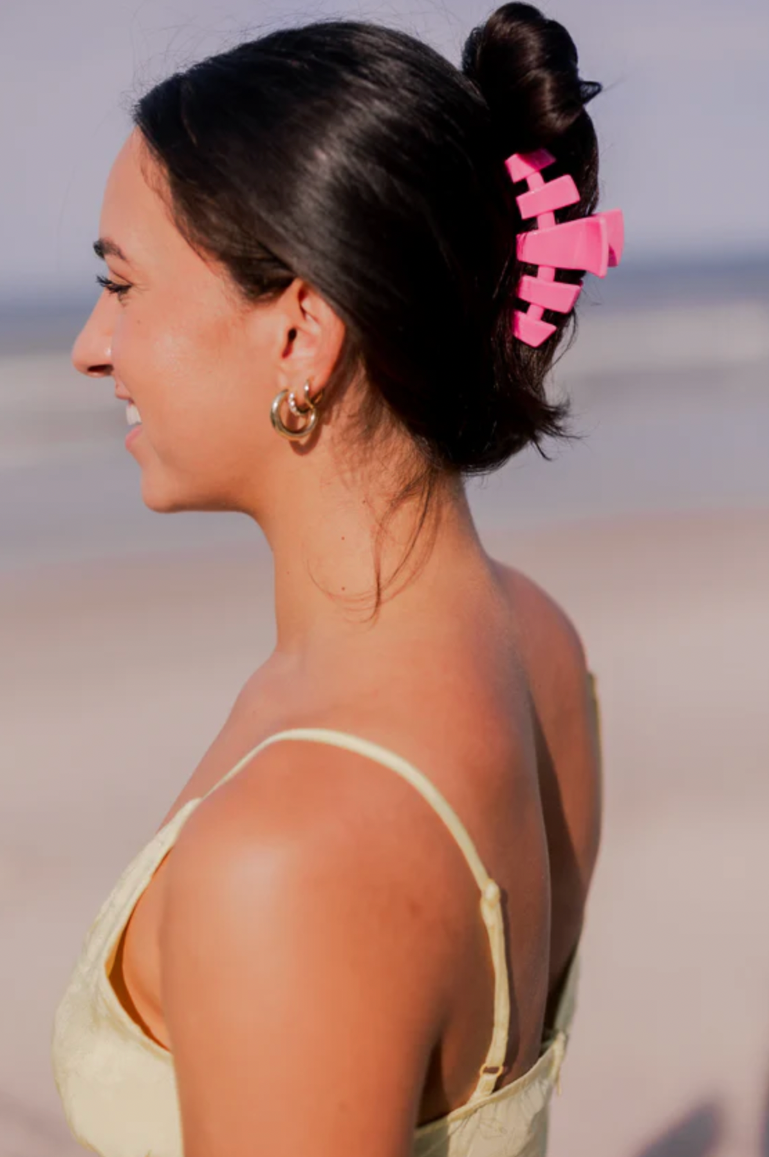 Classic Paradise Pink Medium Hair Clip