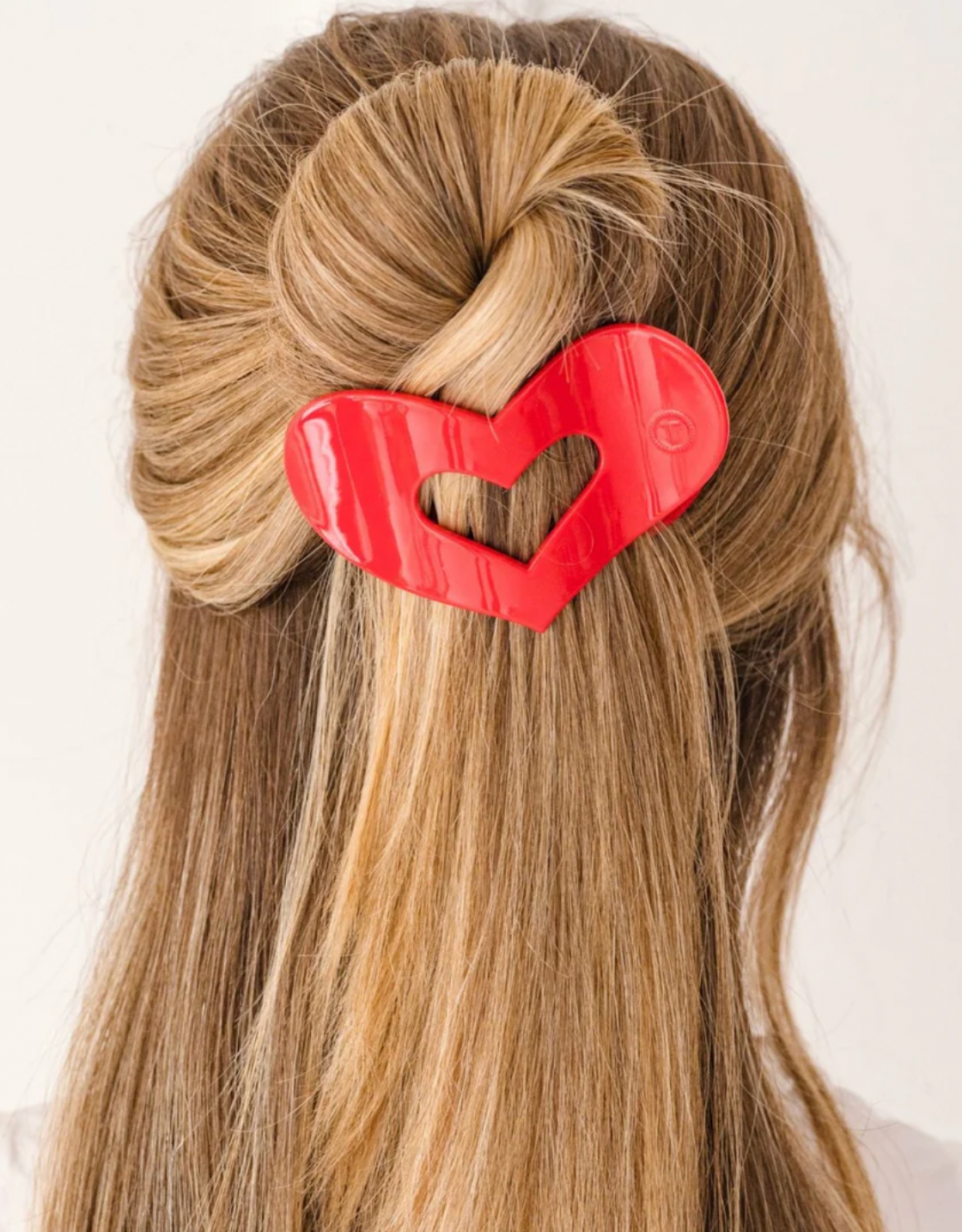 Red Queen of Hearts Flat Hair Clip - TELETIES