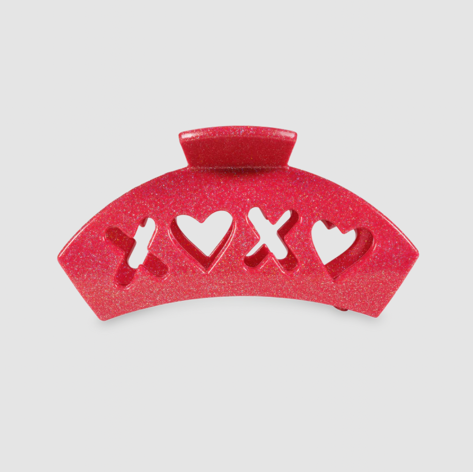 Red Sweet Talker Medium Hair Clip - TELETIES