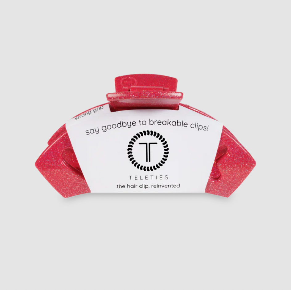 Red Sweet Talker Medium Hair Clip - TELETIES