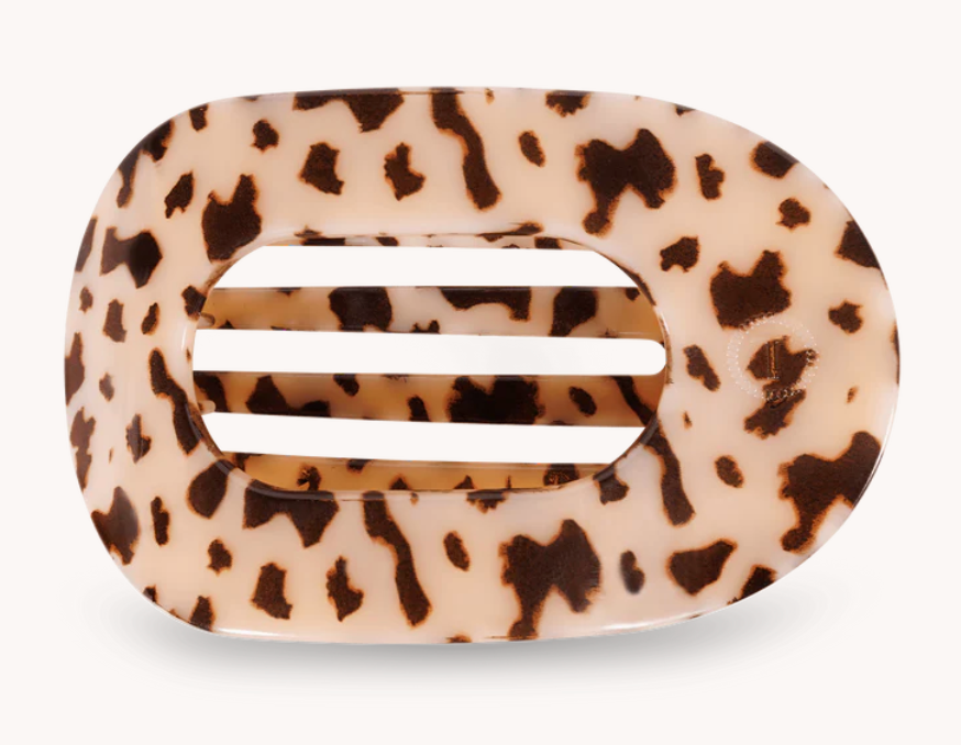 Teletie Flat Clip - Blonde Tortoise