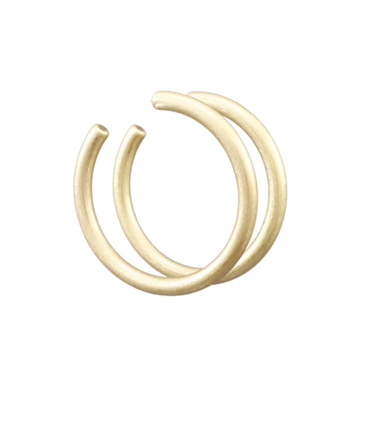 The Perfect Hoop - Worn Gold