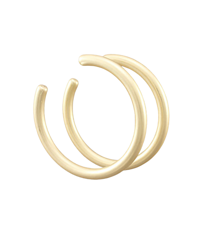 The Perfect Hoop - Matte Gold