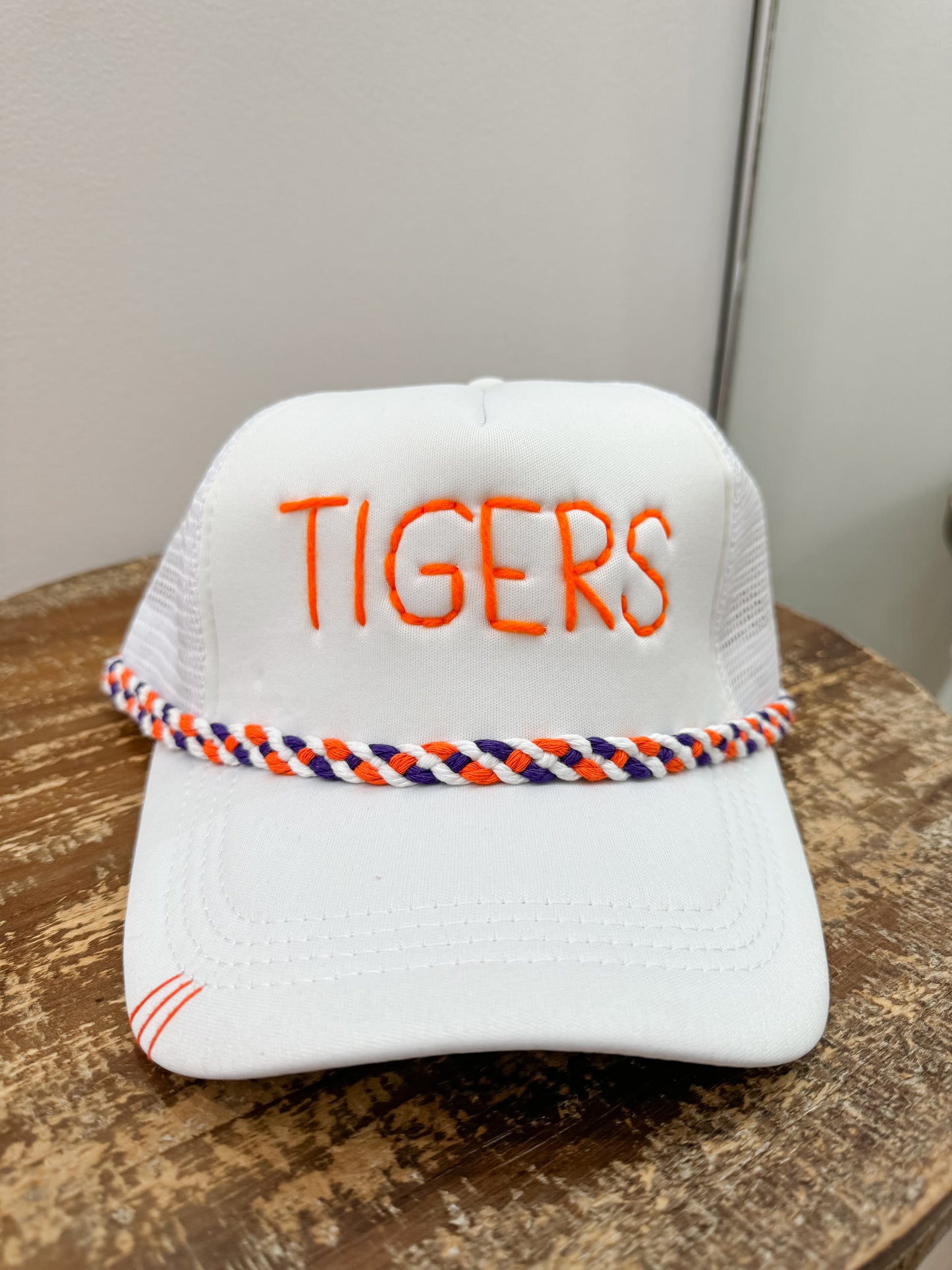 Tipsy Thread Tiger Trucker Hat