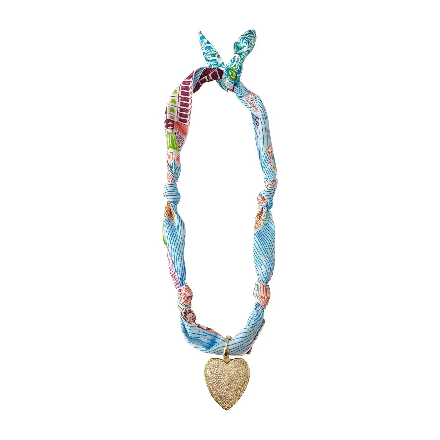 Summer Lovin Scarf Necklace