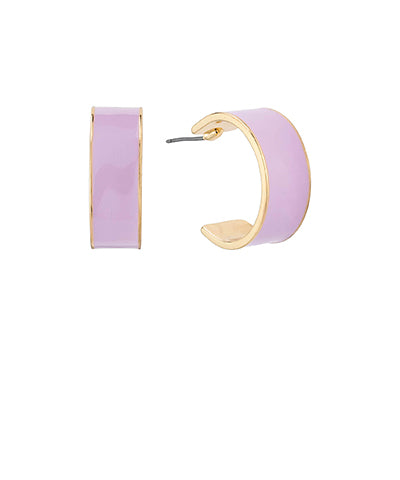 Lavender Love Hoops