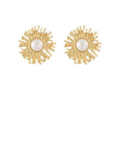 Sunshine Pearl Earrings