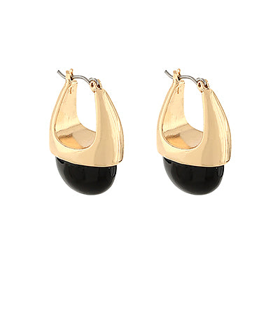 The Perfect Touch Earrings - Black