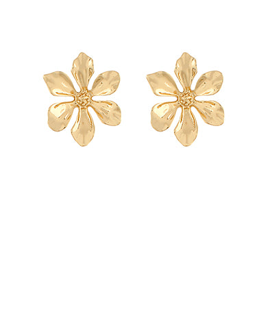 Golden Flowers Earrings