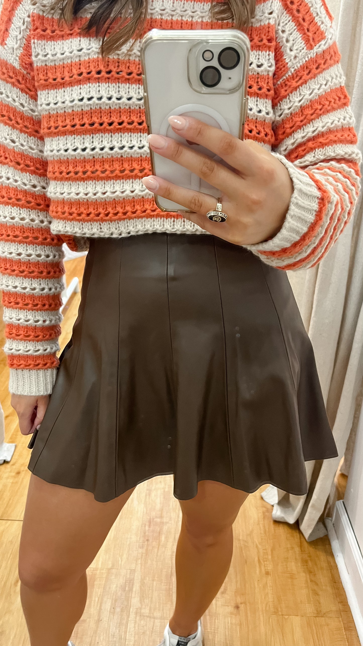 Cocoa Brown Skort