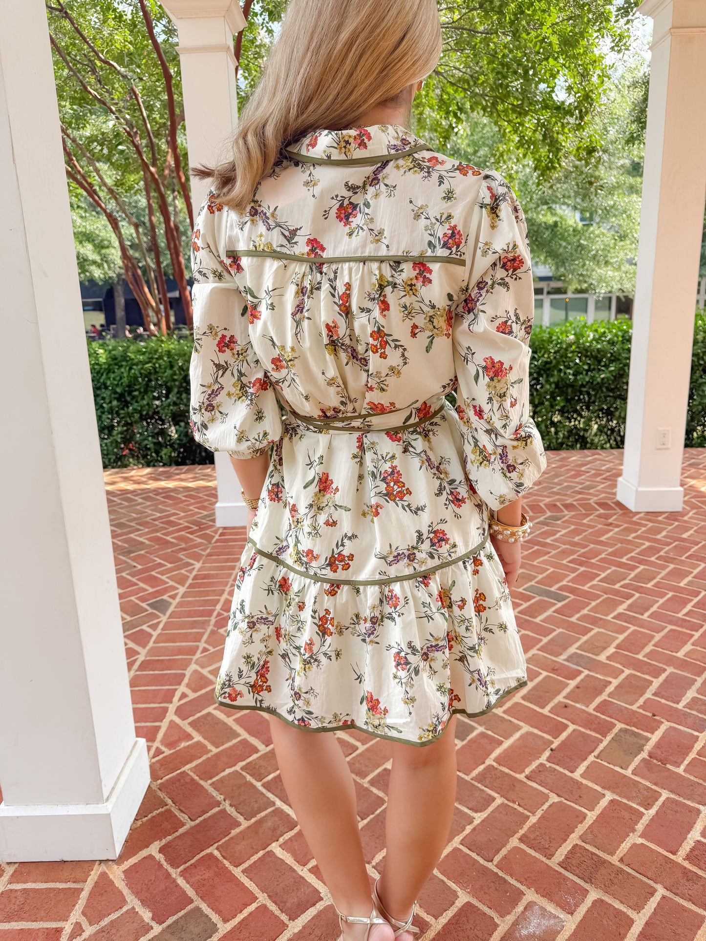 Long Sleeve Floral Mini