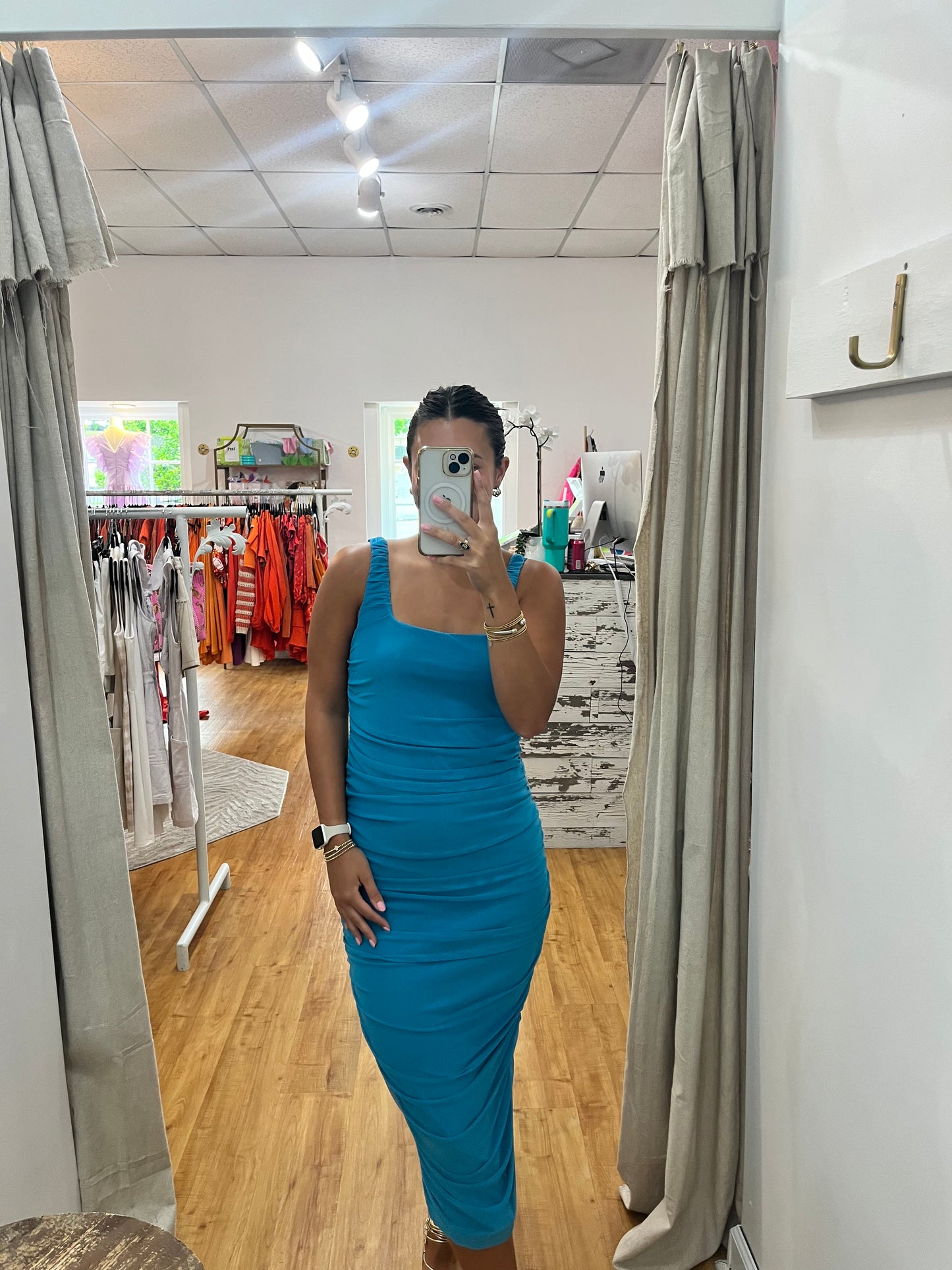 Bali Turquoise Dress