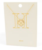 Clover Initial Necklace