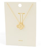 Clover Initial Necklace