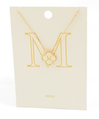 Clover Initial Necklace