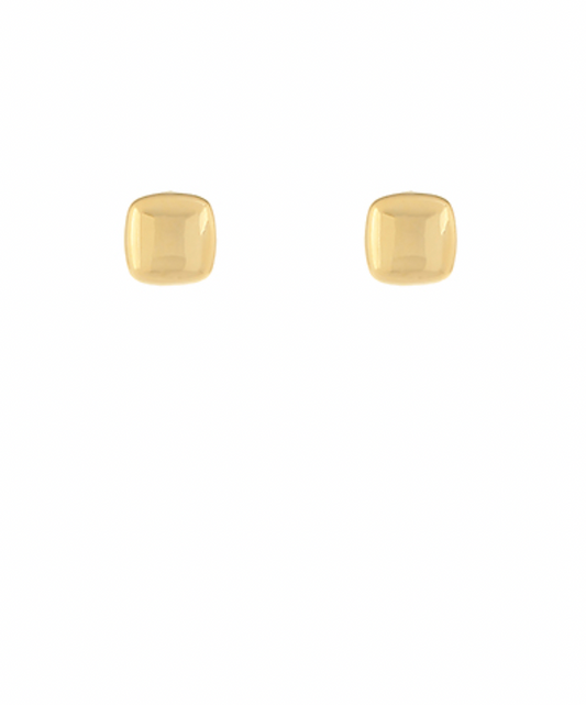 Golden Chic Square Studs