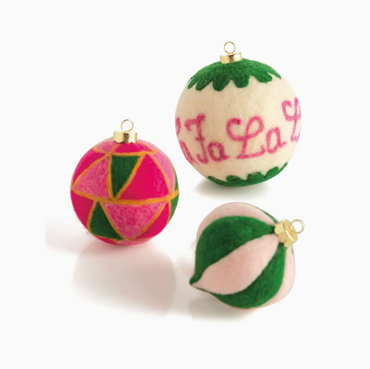 Fa La La Ornaments (Sold Individually)