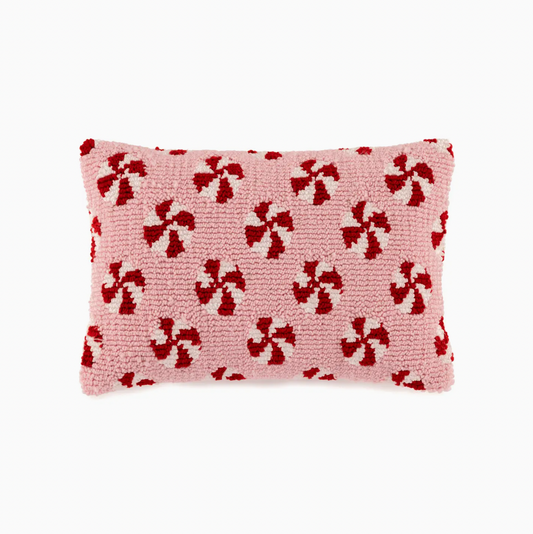 Peppermint Pillow - Pink