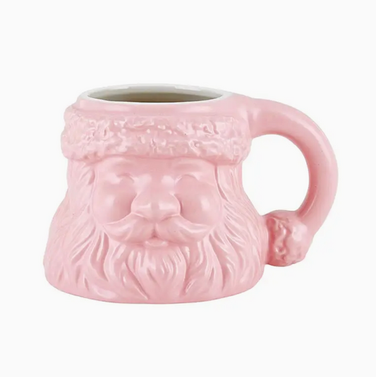 Pink Santa Mug