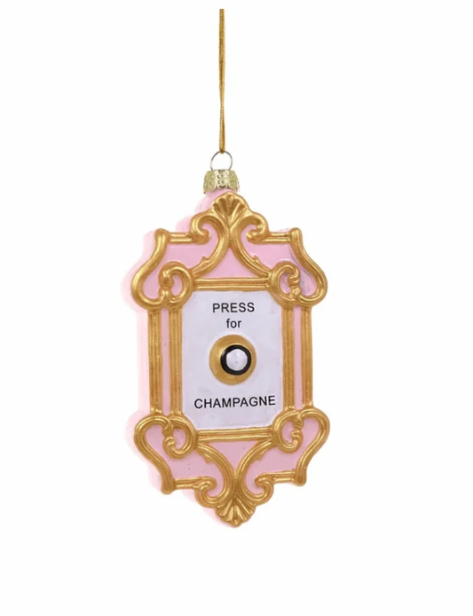 Press For Champagne Ornament