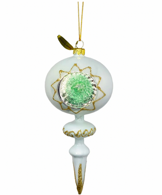 Mint Spindle Ornament