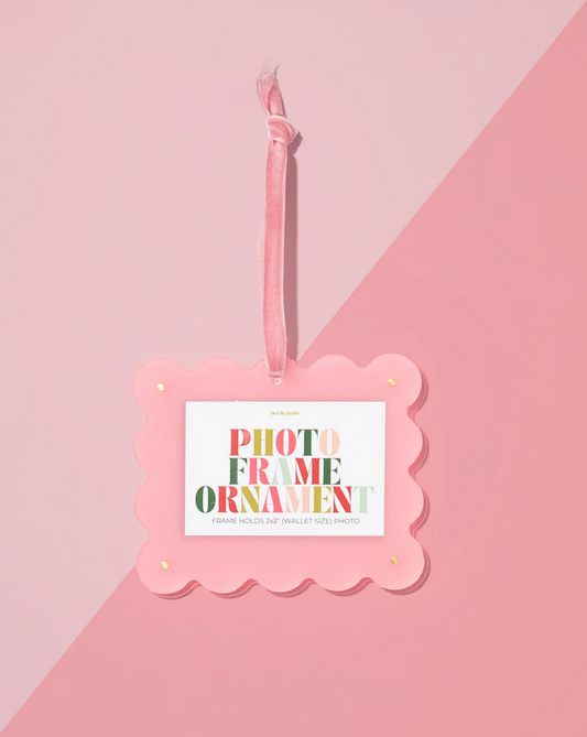 Light Pink Frame Ornament