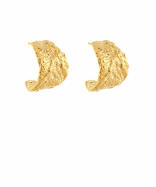 Gold Leaf Earrings