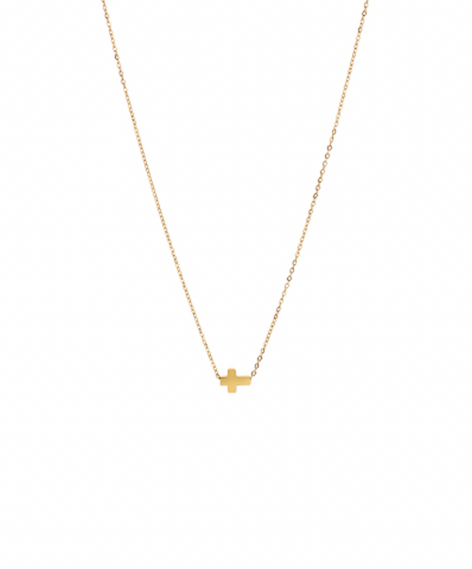 Mini Cross Necklace