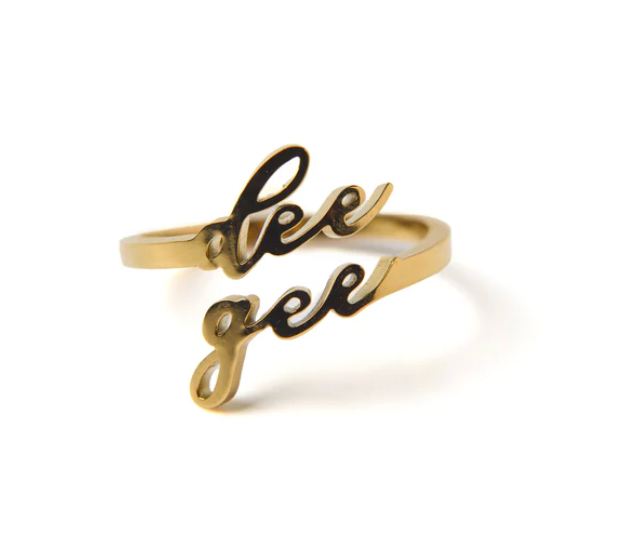 Ajustable Sorority Ring