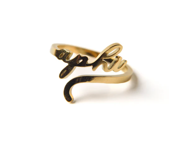 Ajustable Sorority Ring