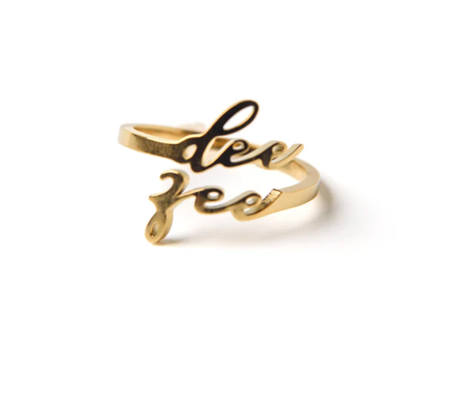 Ajustable Sorority Ring