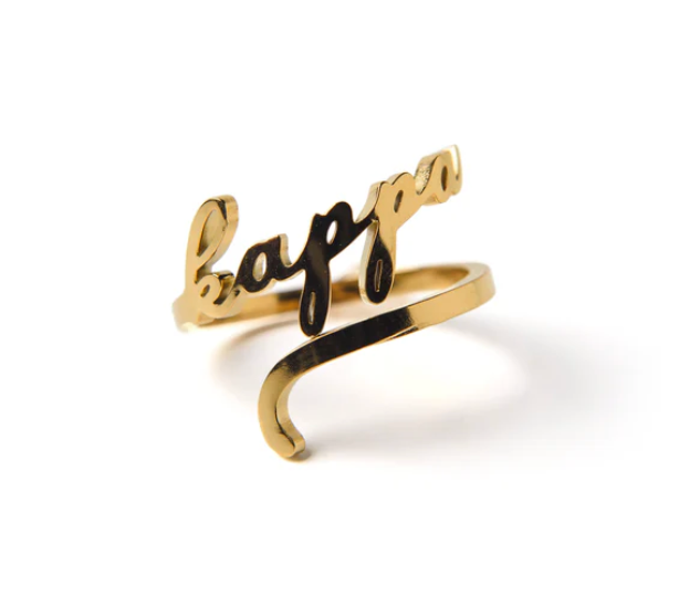 Ajustable Sorority Ring