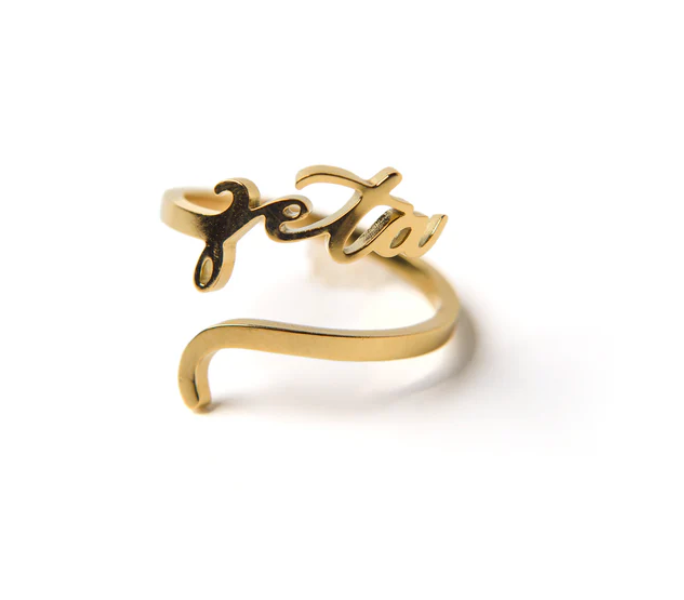 Ajustable Sorority Ring