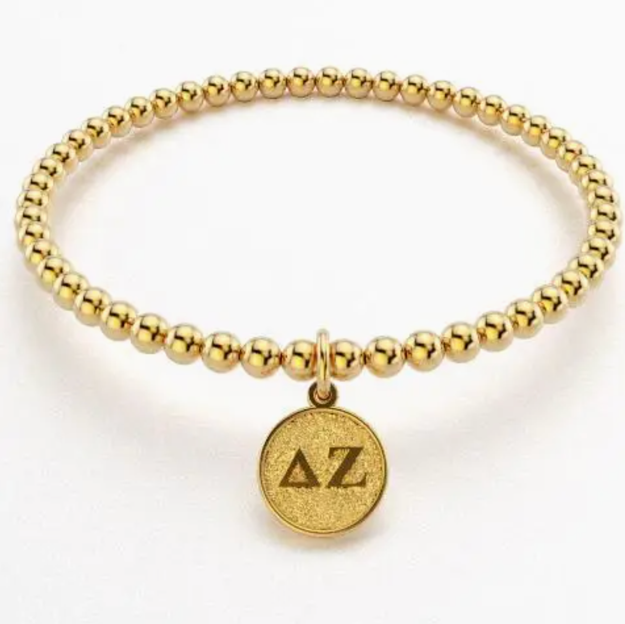 Sorority Gold Bead Bracelet